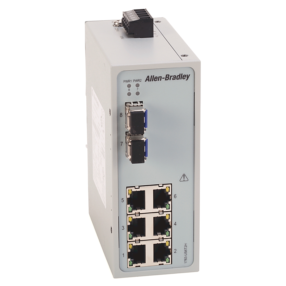 Product image for Switch unmanaged 6-copper/2-single mode fiber ports