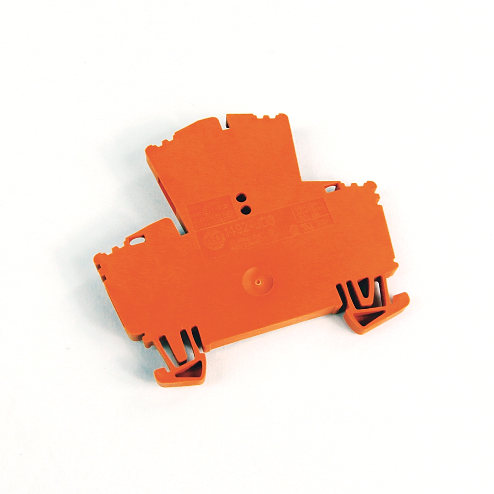 Product image for IEC 2-Ckt Feed-Through Blk 2.5mm