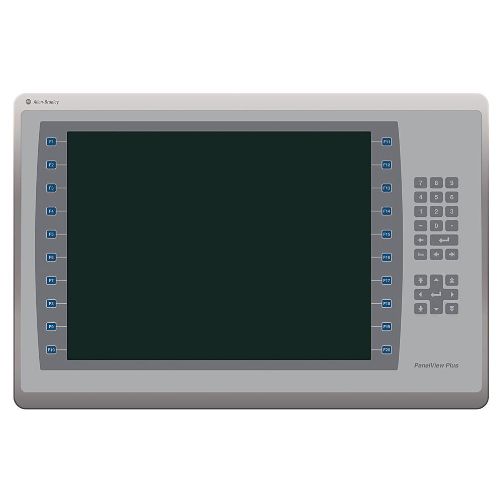 Product image for ABRA 2711P-B15C22D9P PANELVIEW PLUS 7 TERMINAL PERFORMANCE MODEL WITH TOUCHSCREEN AND KEYPAD 15 XGA TFT COLOUR DISPLAY WITH ONE ETHERNET PORT 24VDC POWERED