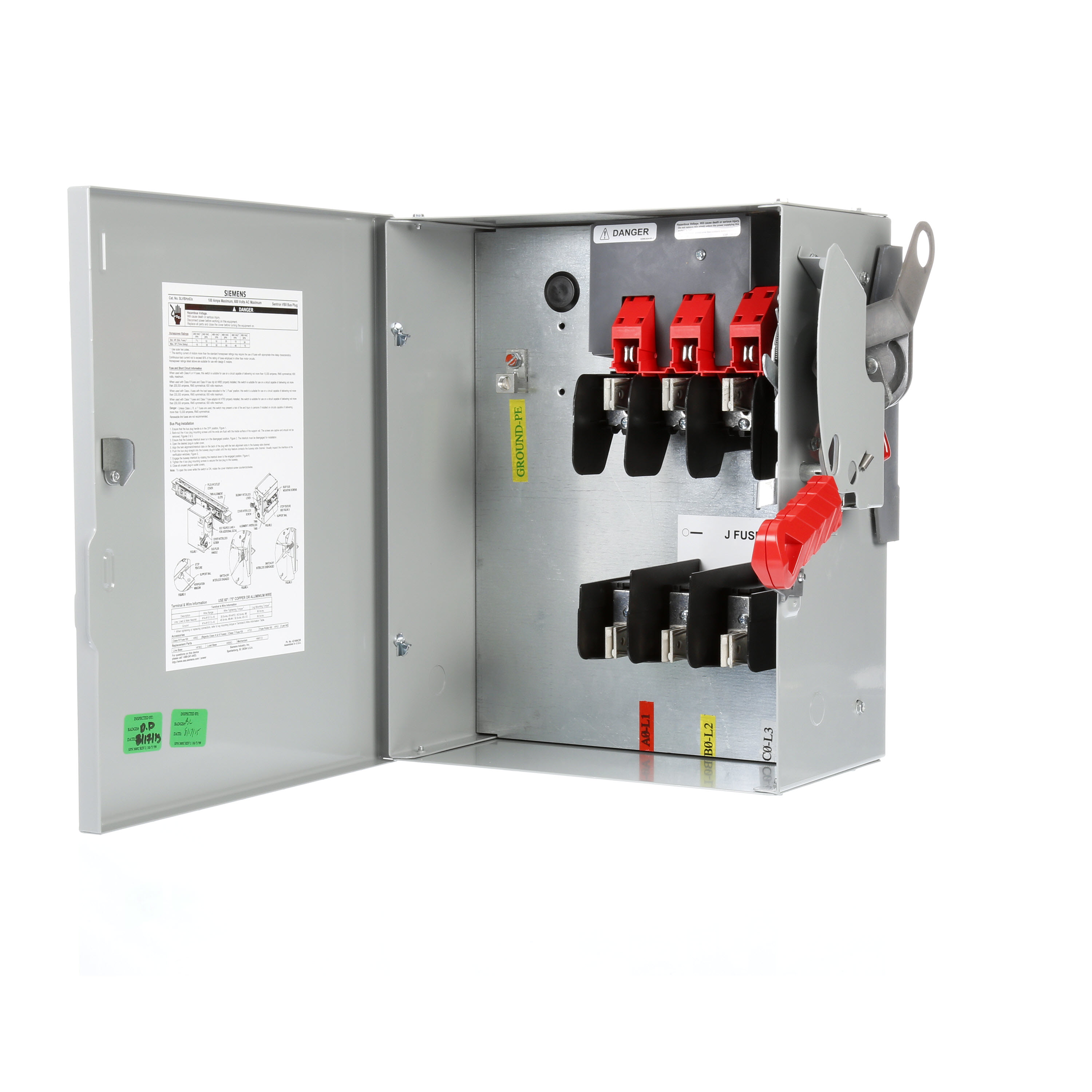 Product image for SENTRON SLVB 3P3W 600V 100A IP40