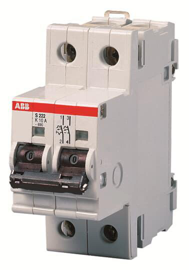 Product image for MCB (SP) S220 2P 3A K CURVE 600VAC