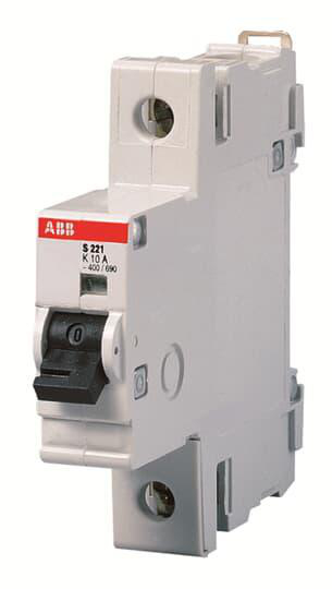 Product image for MCB (SP) S220 1P 10A K CURVE 347VAC