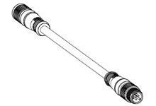Product image for MIC 5P M/MFE 2M ST/ST SHLD PBU