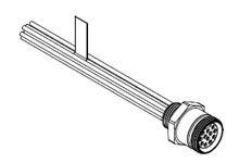 Product image for MC 12P FR 12IN 16/1 PVC
