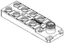 Product image for TOP MOUNT 8 OUTLET CON.DVC/NET
