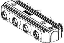 Product image for MC MPIS DN PASS-THRU 6 PORT