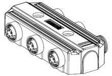 Product image for MC MPIS DN PASS-THRU 4 PORT