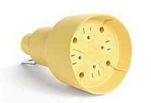 Product image for PENDANT QUAD-TAP - NEMA5-1515A/125V