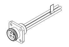 Product image for MC 4P FR 12IN 16/1 PVC FLNGD