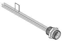 Product image for MC 5P MR 12IN 18/1 - PVC