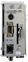 Product image for CompactLogix 5370 L3 Controllers, Dual Ethernet w/DLR capability, 5MB memory, 30 I/O Expansion, 80 Ethernet IP Nodes, 16 Axis CIP motion with Kinematics function. Controllers are shipped with 1GB SD card and can support up to 2GB SD card.