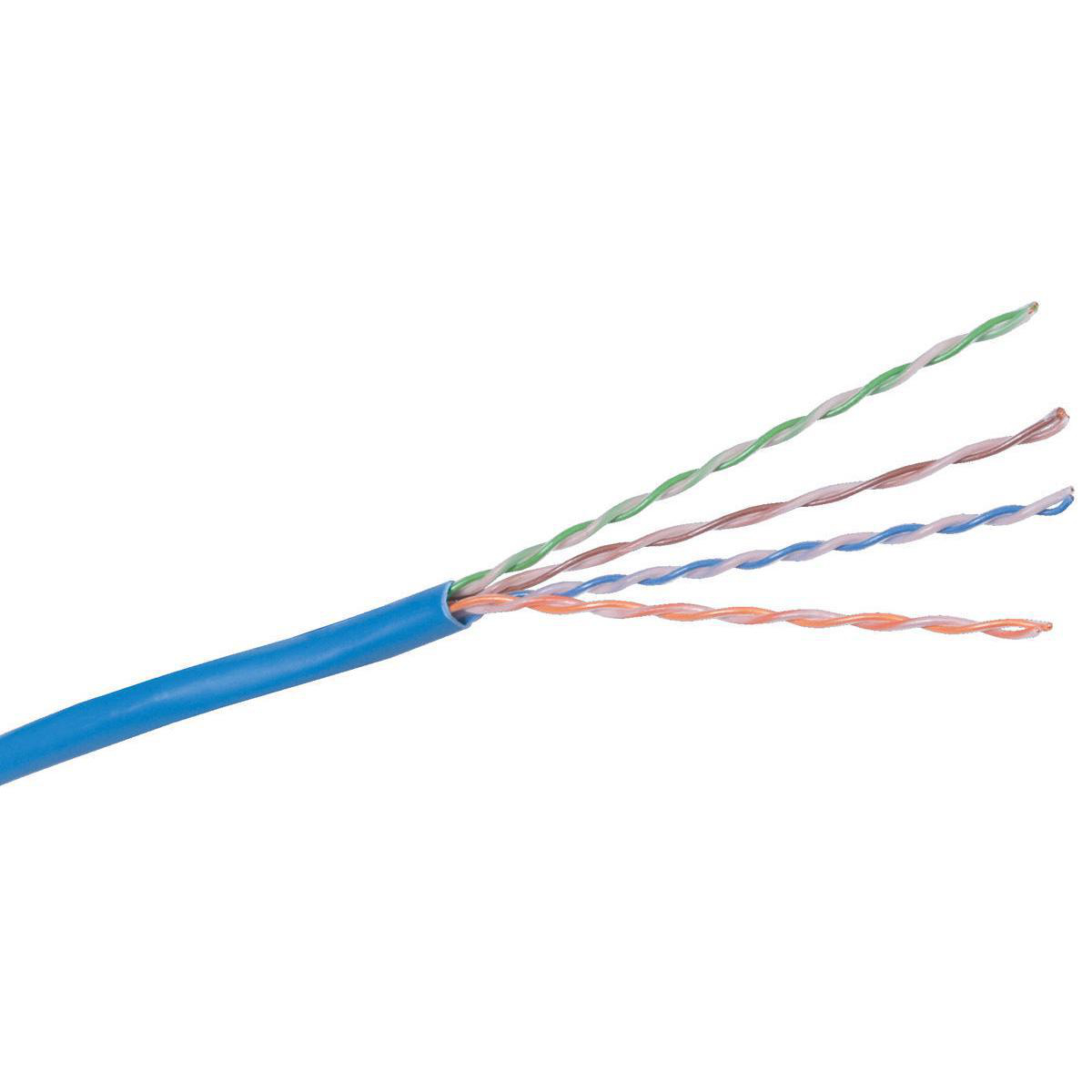 Product image for Cable UTP link-6 4-pair NVP 68% riser blue
