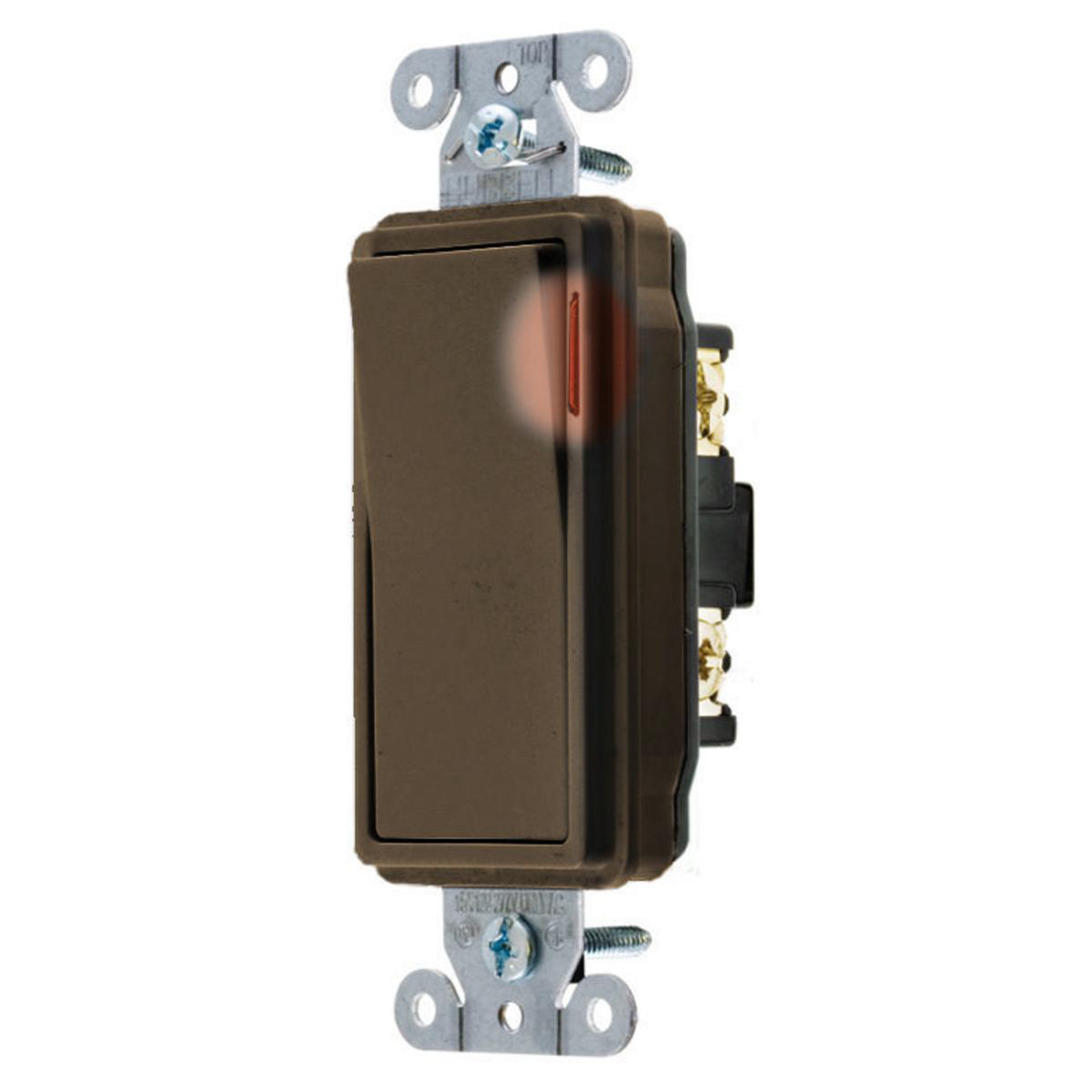 Product image for SWITCH, DECO SER, SP, 20A 120/277 (MS90)