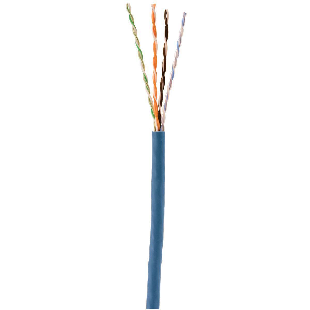 Product image for Cable UTP link-6 4-pair NVP 70% plenum blue