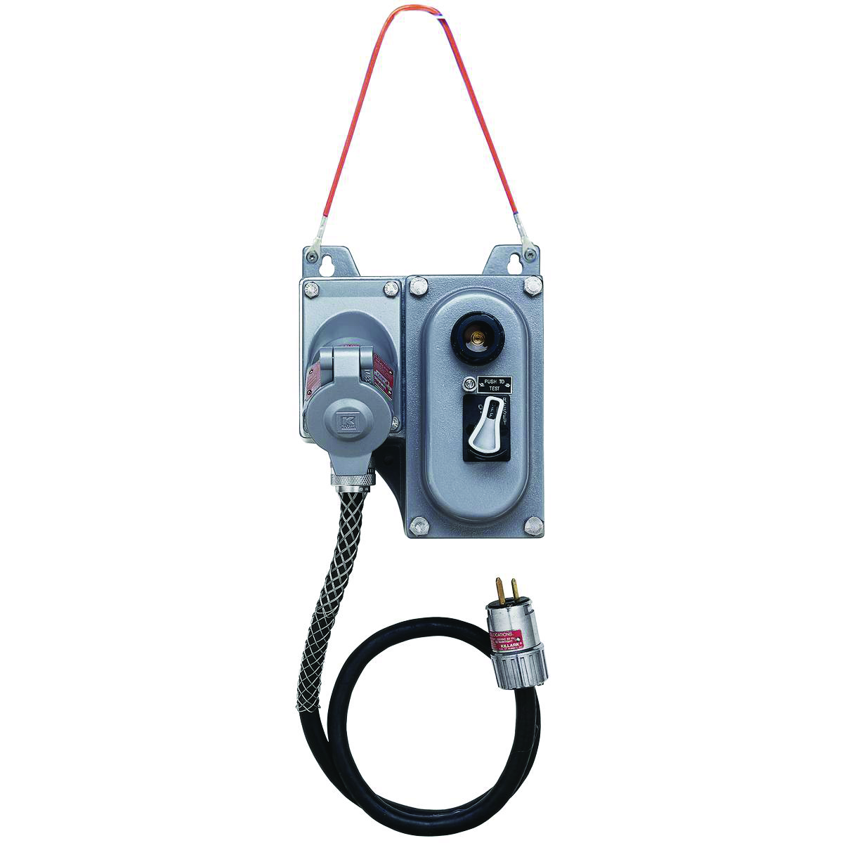 Product image for GFI ACCPT RECPT 15A 1/2" THRU