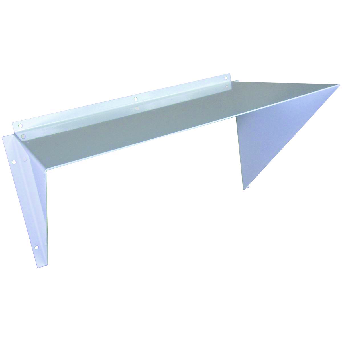 Product image for Visor dark sky white painted aluminum