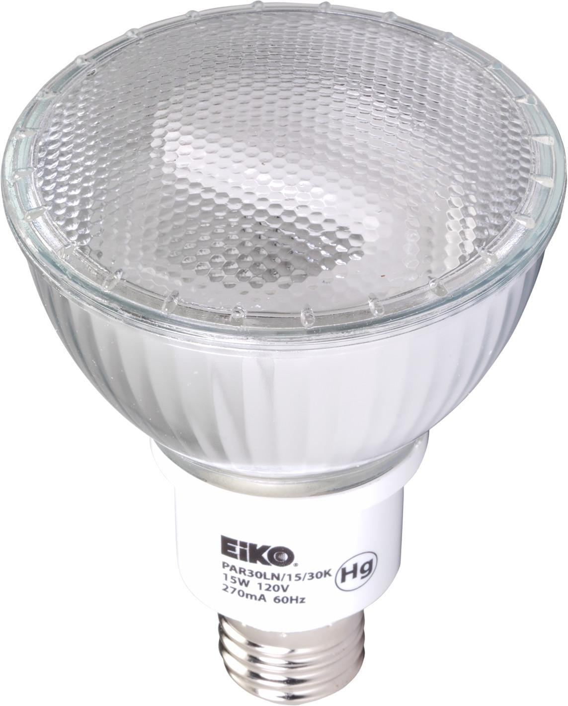 Product image for Compact fluorescent PAR30 15W E26 120V 3000K