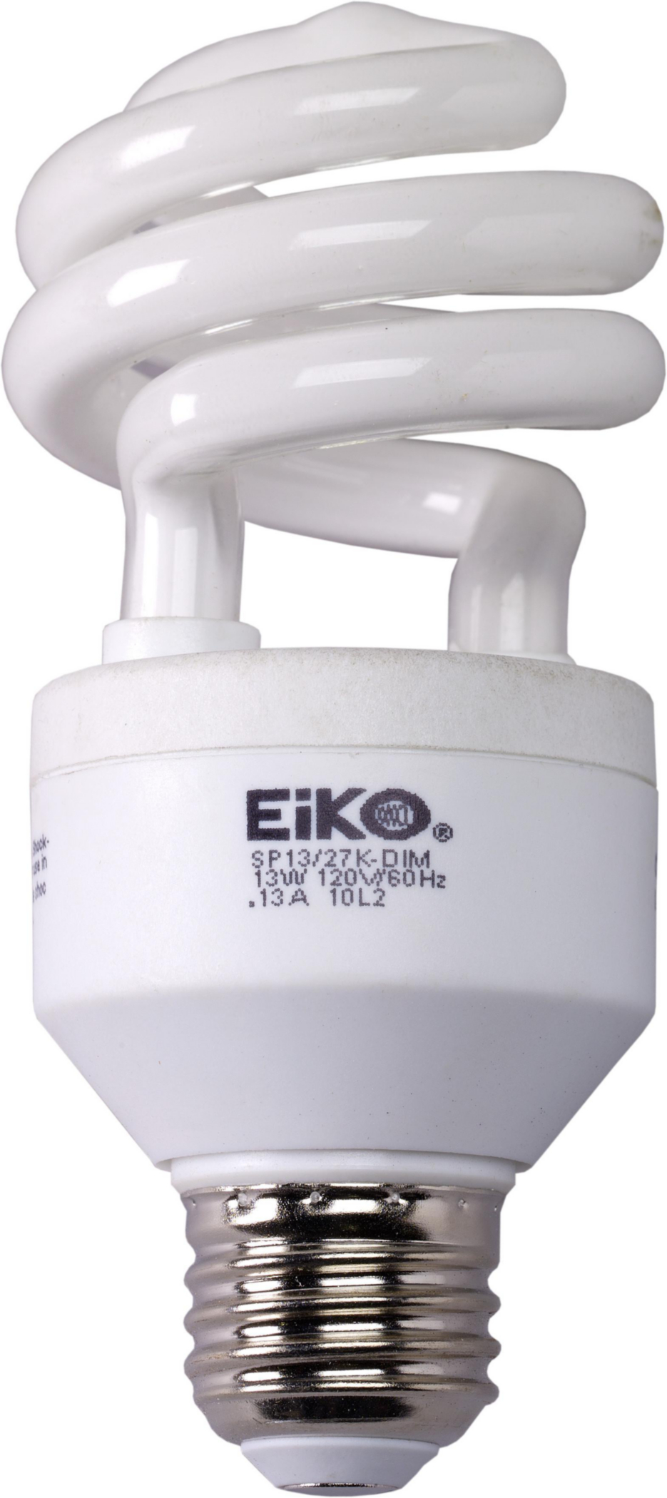 Product image for Lamp CFLSP13W 2700K E26 dimmable