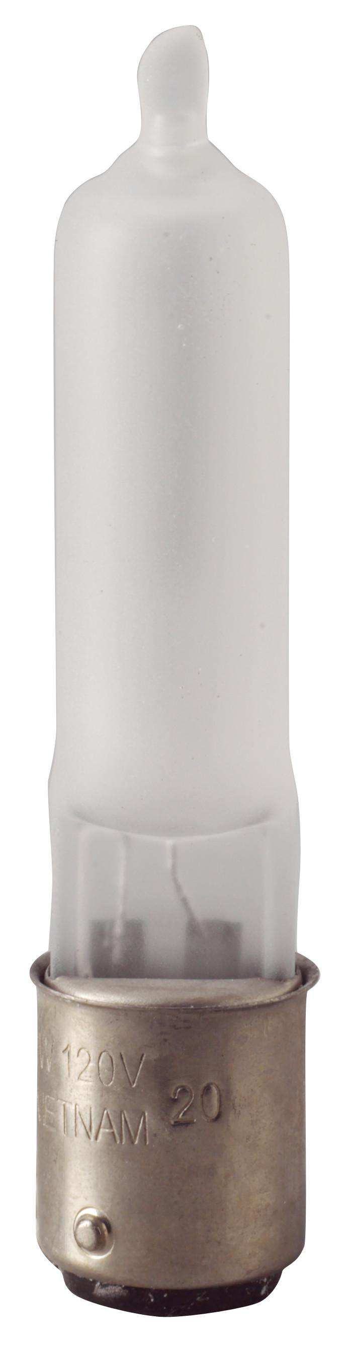 Product image for (DISCONTINUED) 120V 250W T-4 BA15D BASE FROSTED