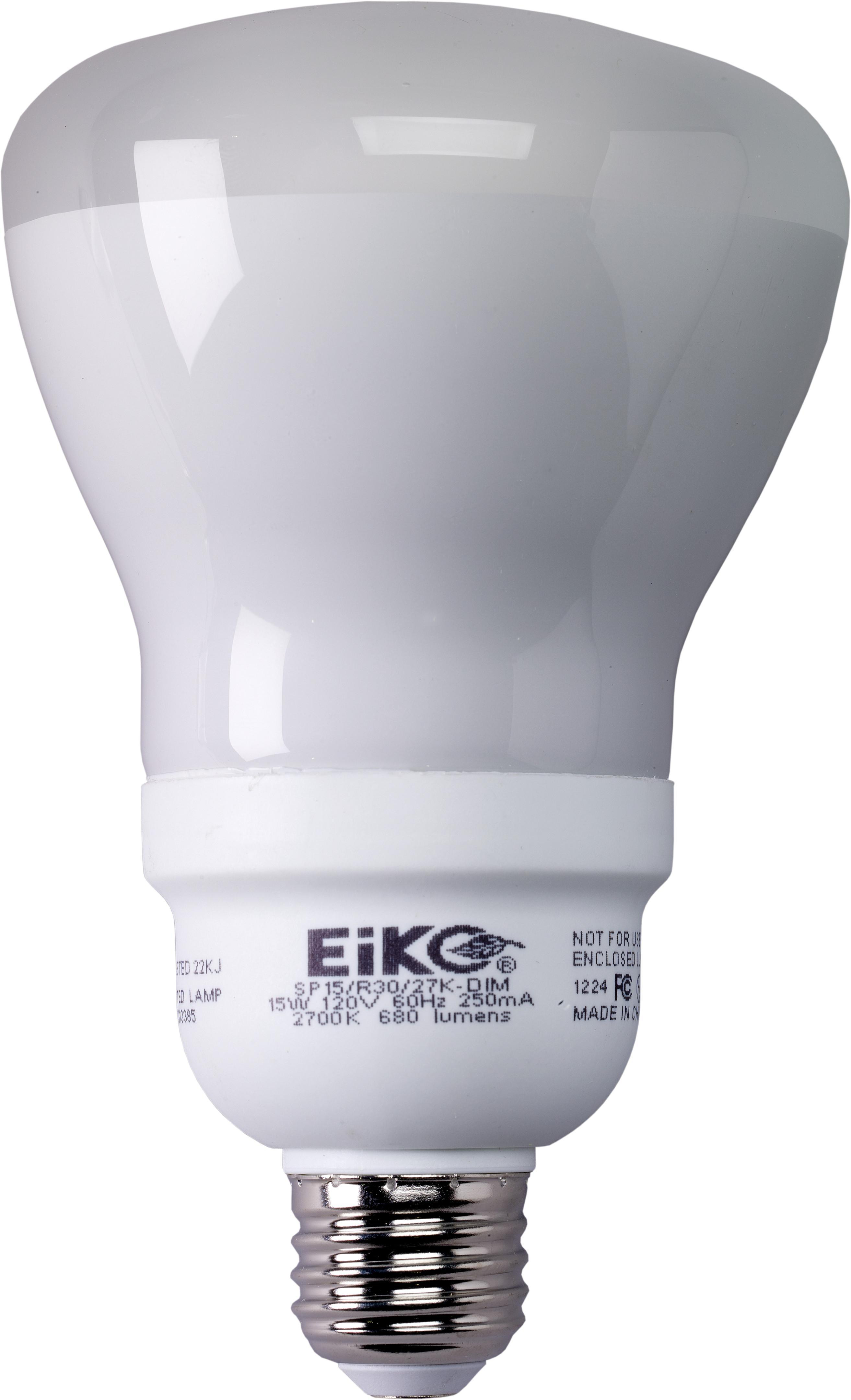 Product image for DISCONTINUED -5000K 15W 120V R30 SHAPED DIMMABLE