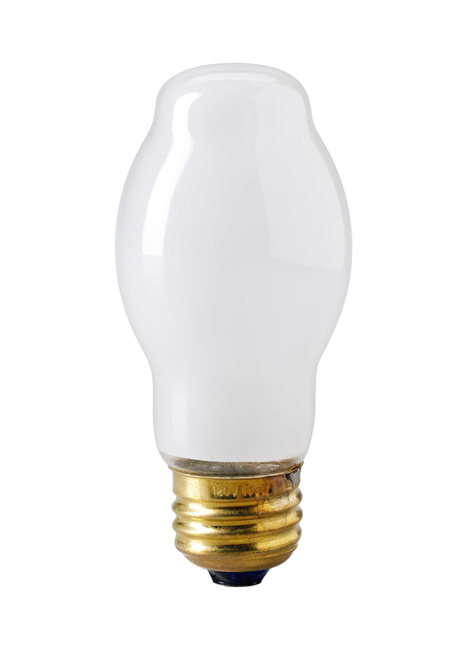 Product image for Lamp halogen BT15 150W 120V E26 white coated