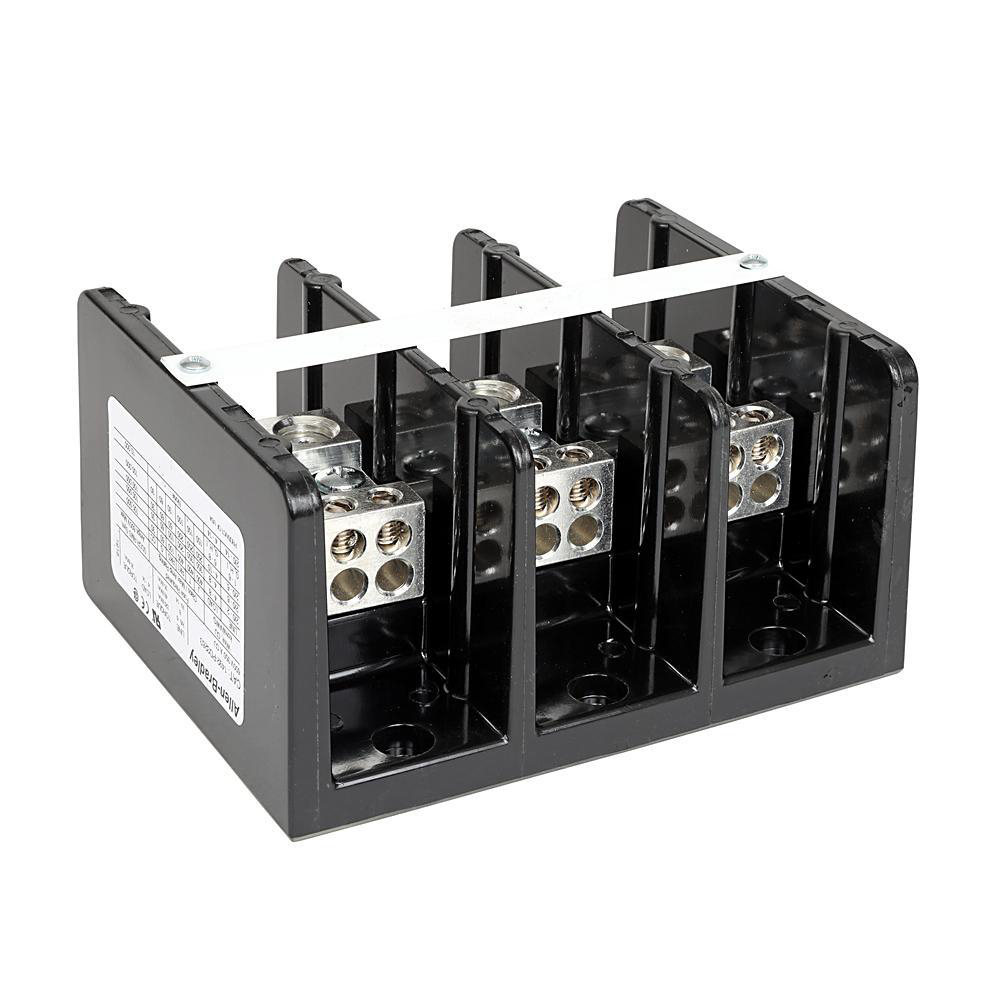 Product image for Power distribution and splicer block 3P alum