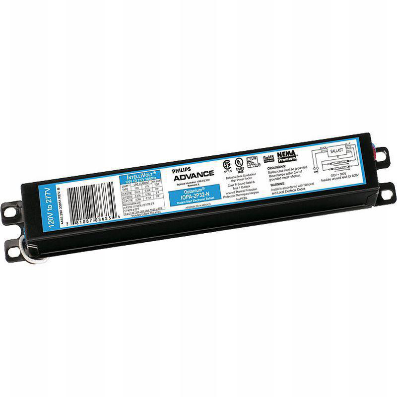 ADVBAL IOPA2P32LWN35M 107854 BALLAST 2LAMP FLUORESCENT