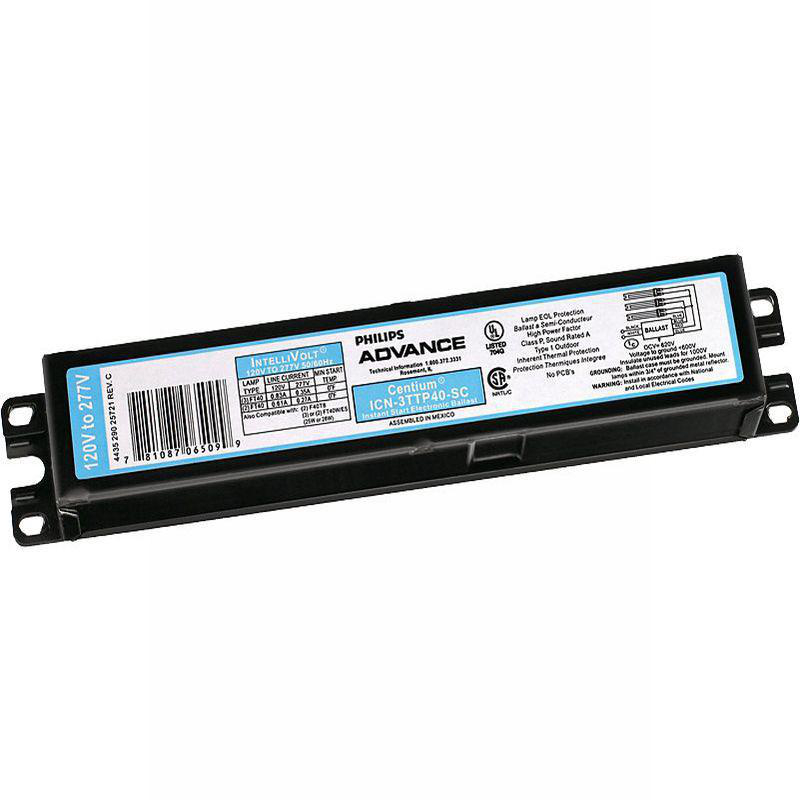 Product image for ADVBAL ICN2TTP40SC35M 196618 BALLAST F2 40W CFL 4PIN 120-277V