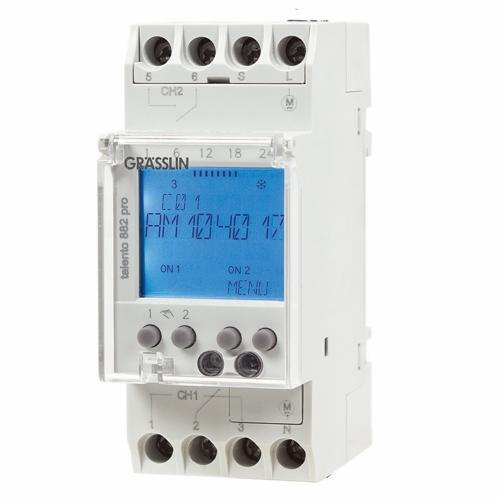 Product image for Timer elctrn LCD 365day 2P 16A 24VAC/DC 240VAC
