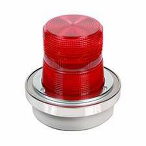 Product image for Beacon strobe surface 120VAC 0.1A red