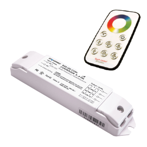 Product image for TAPE/RGB/CONTROLLER-REMOTE/12V-24V/STD