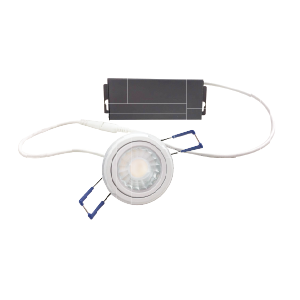 Product image for GIMBAL MODULE 7W 120V 3000-2200K 3IN 40.. WHITE ROUND 470lm
