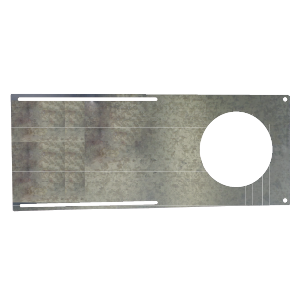 Product image for DOWNLIGHT ACCESSORY MOUNTING PLATE ADJUSTABLE 6 1/4(159) in(mm)