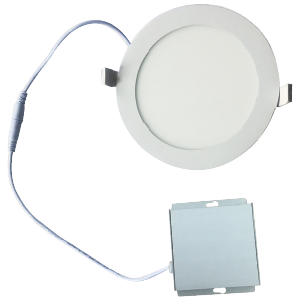 Product image for LPDL 12W 120V 3000K 6IN WHITE ROUND 750lm CHOICE