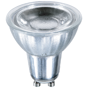 Product image for LED/GU10/5W/40K/40/GLASS/ELUME