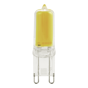 Product image for LED lamps G9 Base 2.7W 120V 30K 320LM Dim Clear STANDARD DESIGN
