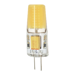 Product image for LED lamps G4 Base 2.3W 12V 40K 230LM Dim Clear STANDARD