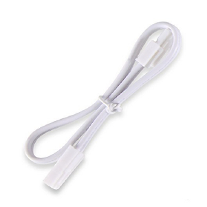 Product image for 12 IN UNDERCABINET JUMPER FOR LINE VOLTAGE PUCKS WHITE