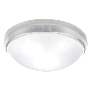 Product image for Luminaire ceiling LED polystyrene-lens 4000K 550lumens 120V 10W white