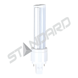 Product image for LED Lamp PL Horizontal GX23-2PINBase 6W 27K 120-277V Magnetic Ballast or Bypass STANDARD