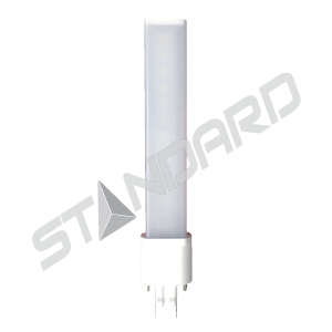Product image for LED Lamp PL Vertical-Horizontal GX23-2PINBase 6W 27K 120-277V Magnetic B allast or Bypass STANDARD