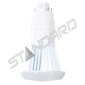 Product image for Luminaire LED 4-pin G24q vertical 1118lumens 3500K 120-277V 13W