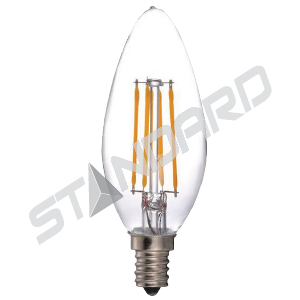 Product image for LED/B11/S2/4.8W/27K/E12/V/FIL/STD