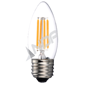 Product image for LED/B11/S2/5.6W/27K/V/FIL/STD