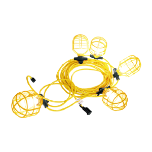 Product image for SL/50FT/DSC/5SKT/12AWG/PLASTIC/YL/STD