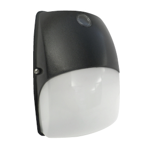 Product image for Luminaire outdoor LED polycarbonate-lens 4000K 1746lumens 120V 18W black