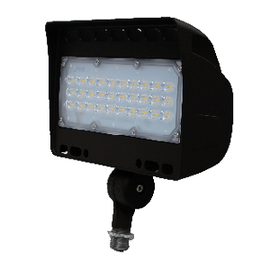 Product image for LED FLOODS 12W 1363L 120-277V 4000K 120.. KNUCKLE BLACK
