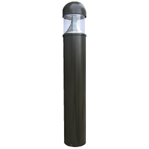 Product image for Round LED Bollard 25W 1325LM 120-277V Bronze