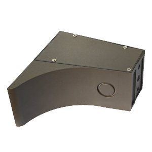Product image for LED FLOODS STRAIGHT ARM BRONZE
