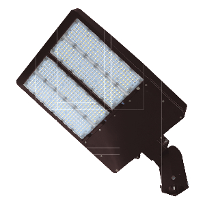 Product image for LED FLOODS 400W 51343L 120-277V 4000K 120.. SLIPFITTER BRONZE